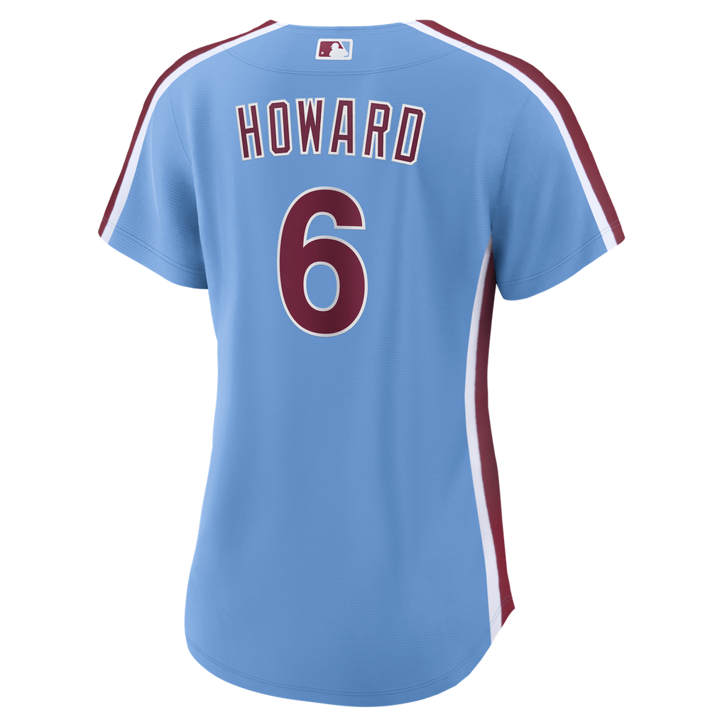 Philadelphia Phillies Ryan Howard Women's Replica Jersey - Light Blue
