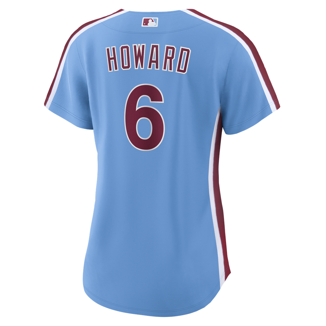 Philadelphia Phillies Ryan Howard Women's Replica Jersey - Light Blue
