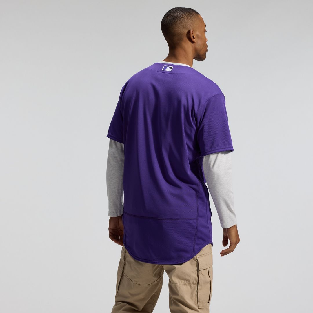 Colorado Rockies Alternate Authentic Jersey - Purple
