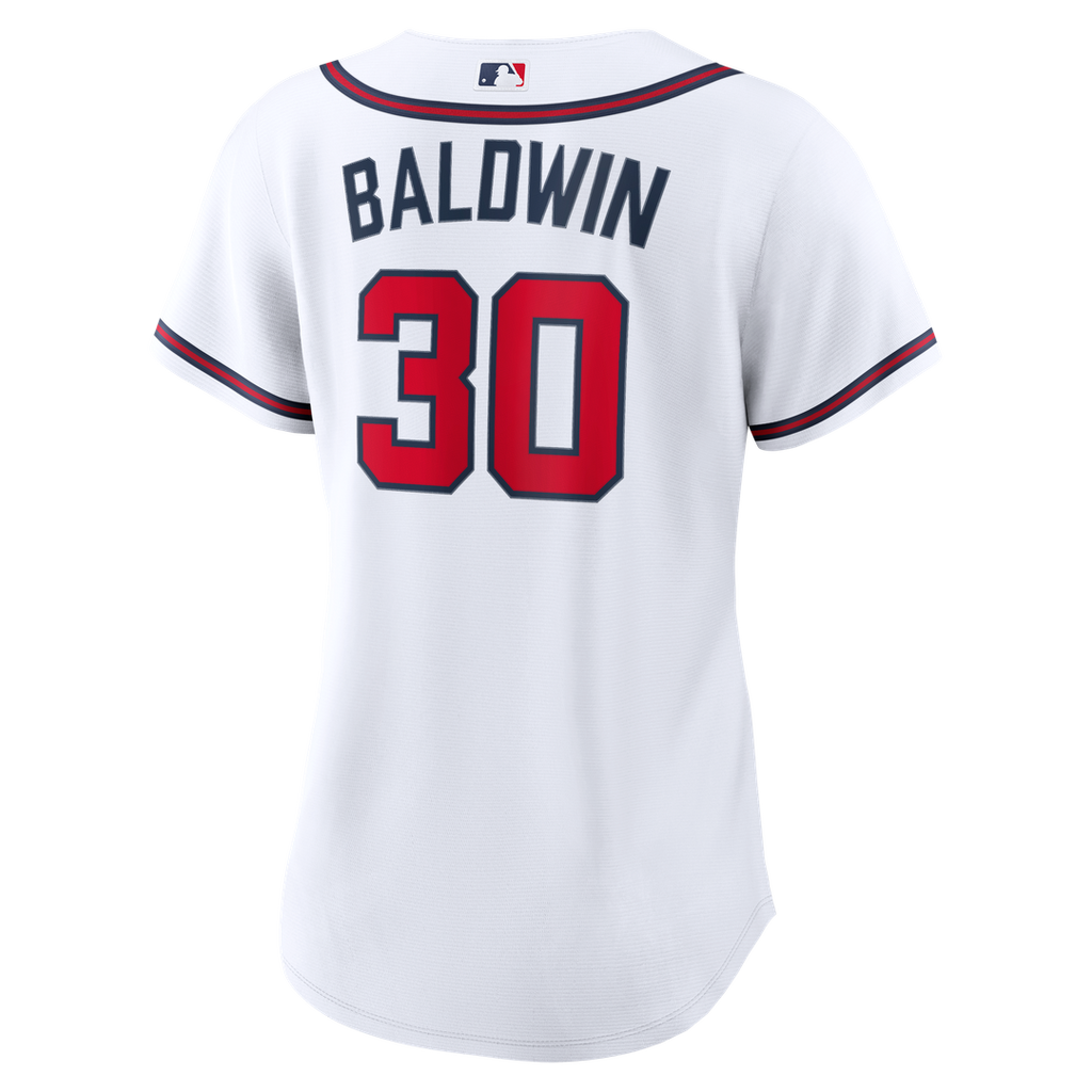 Atlanta Braves Drake Baldwin Women's Home Replica Jersey - White