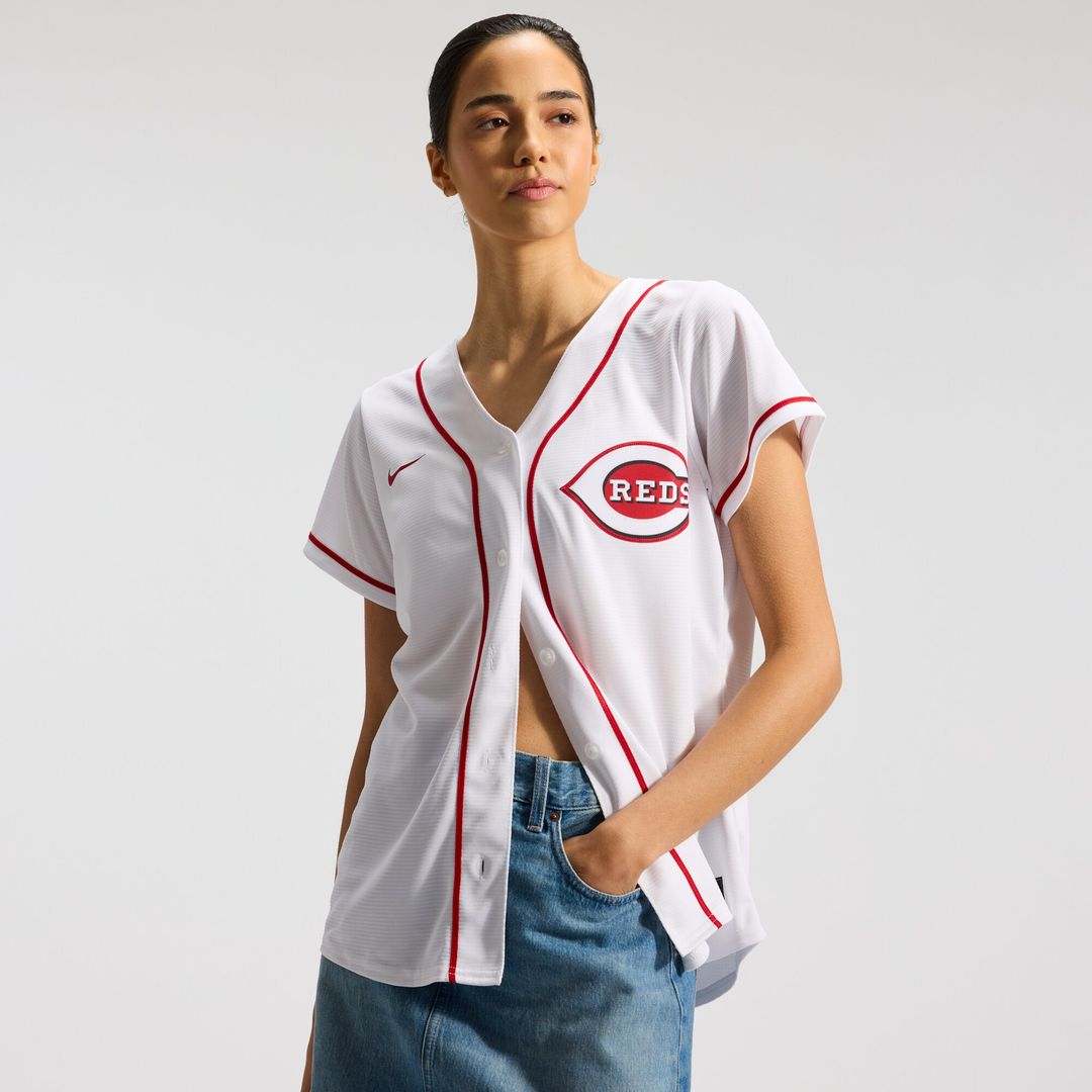 Cincinnati Reds Elly De La Cruz Women's Home Replica Jersey - White