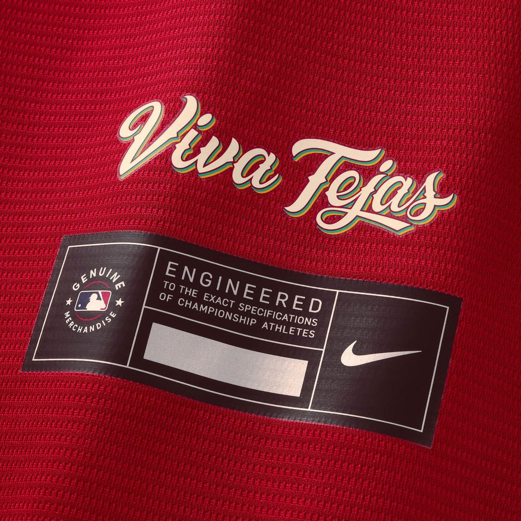 Texas Rangers Corey Seager 2026 City Connect Stadium Jersey - Red