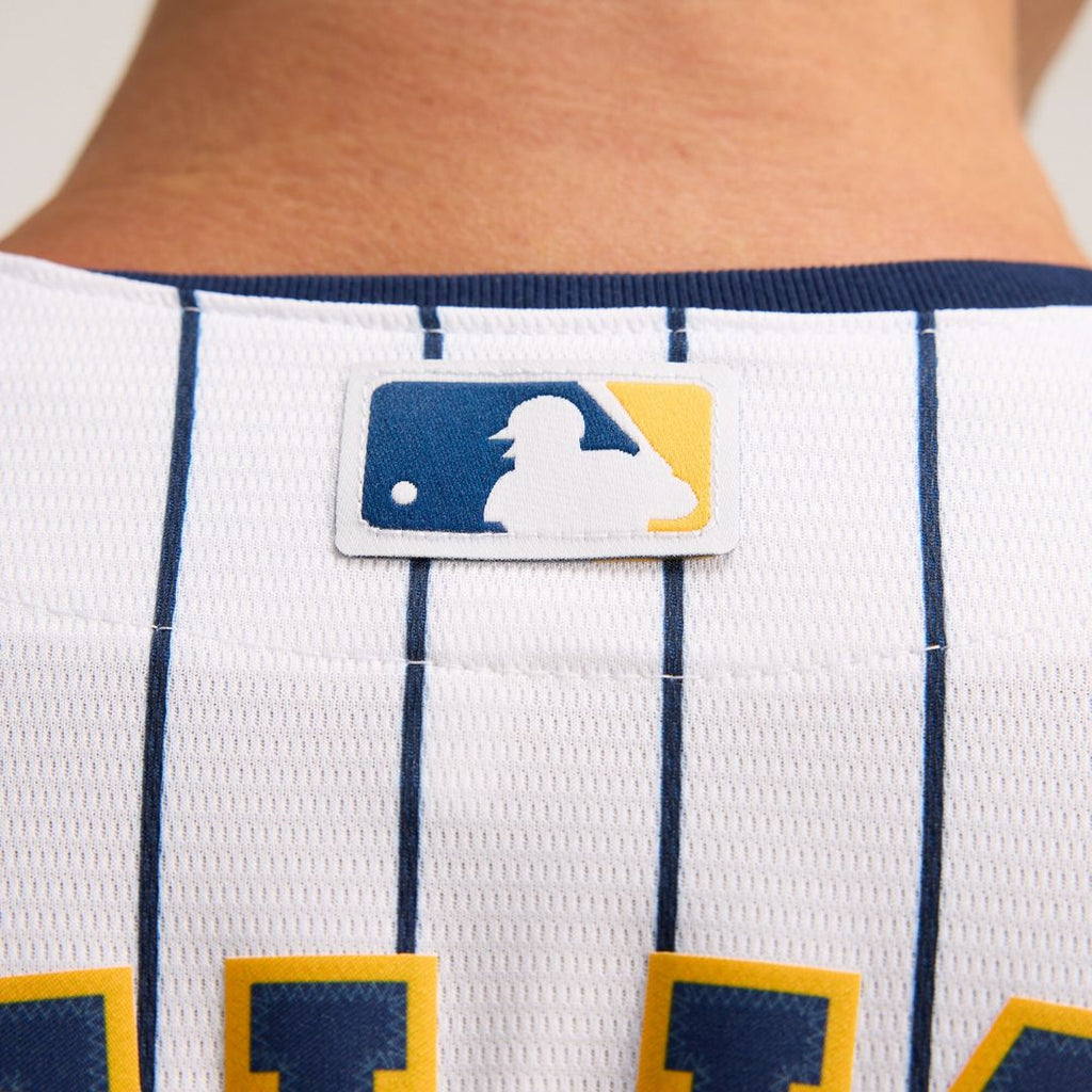Milwaukee Brewers Christian Yelich Alternate Replica Jersey - White