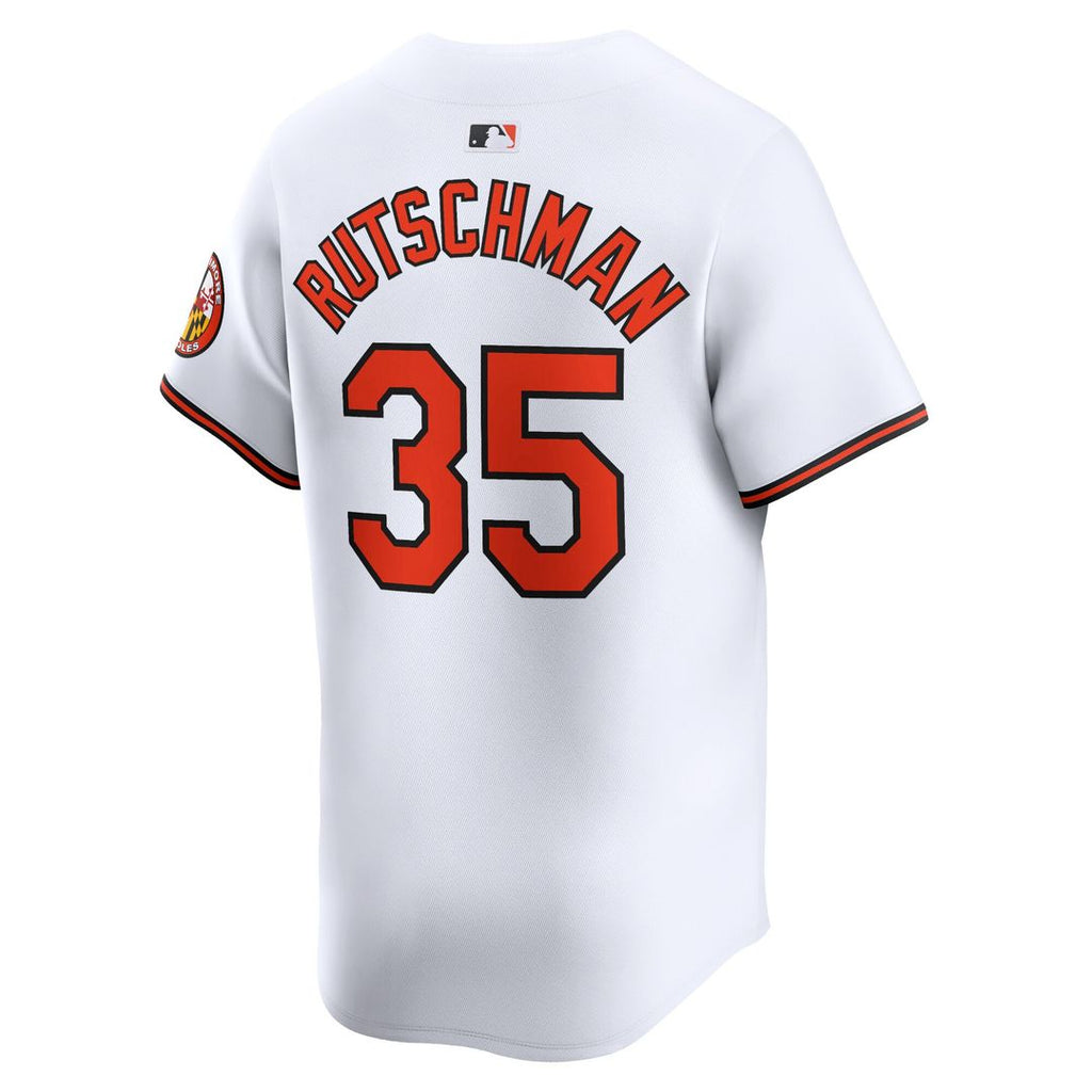 Baltimore Orioles Adley Rutschman Home Limited Jersey - White