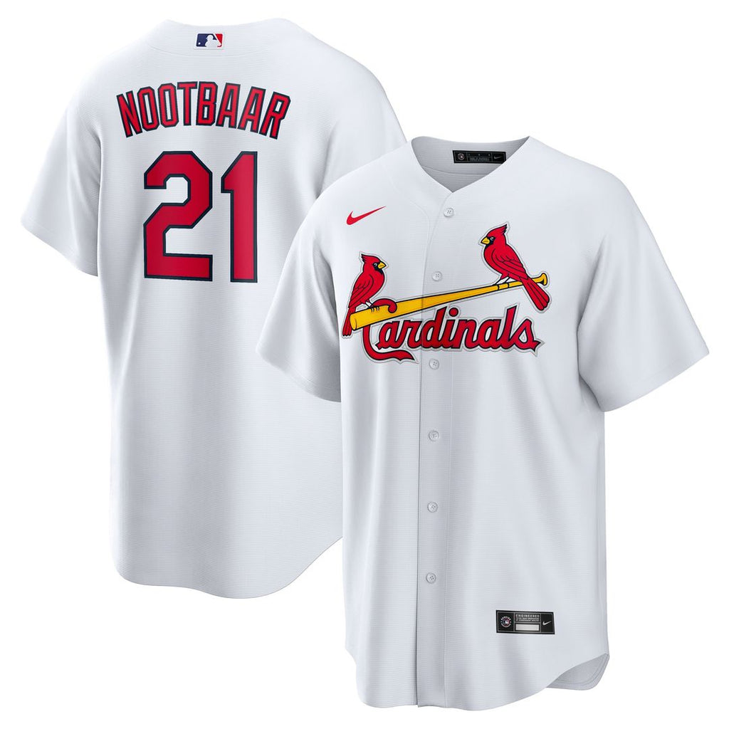 St. Louis Cardinals Lars Nootbaar Home Replica Jersey - White