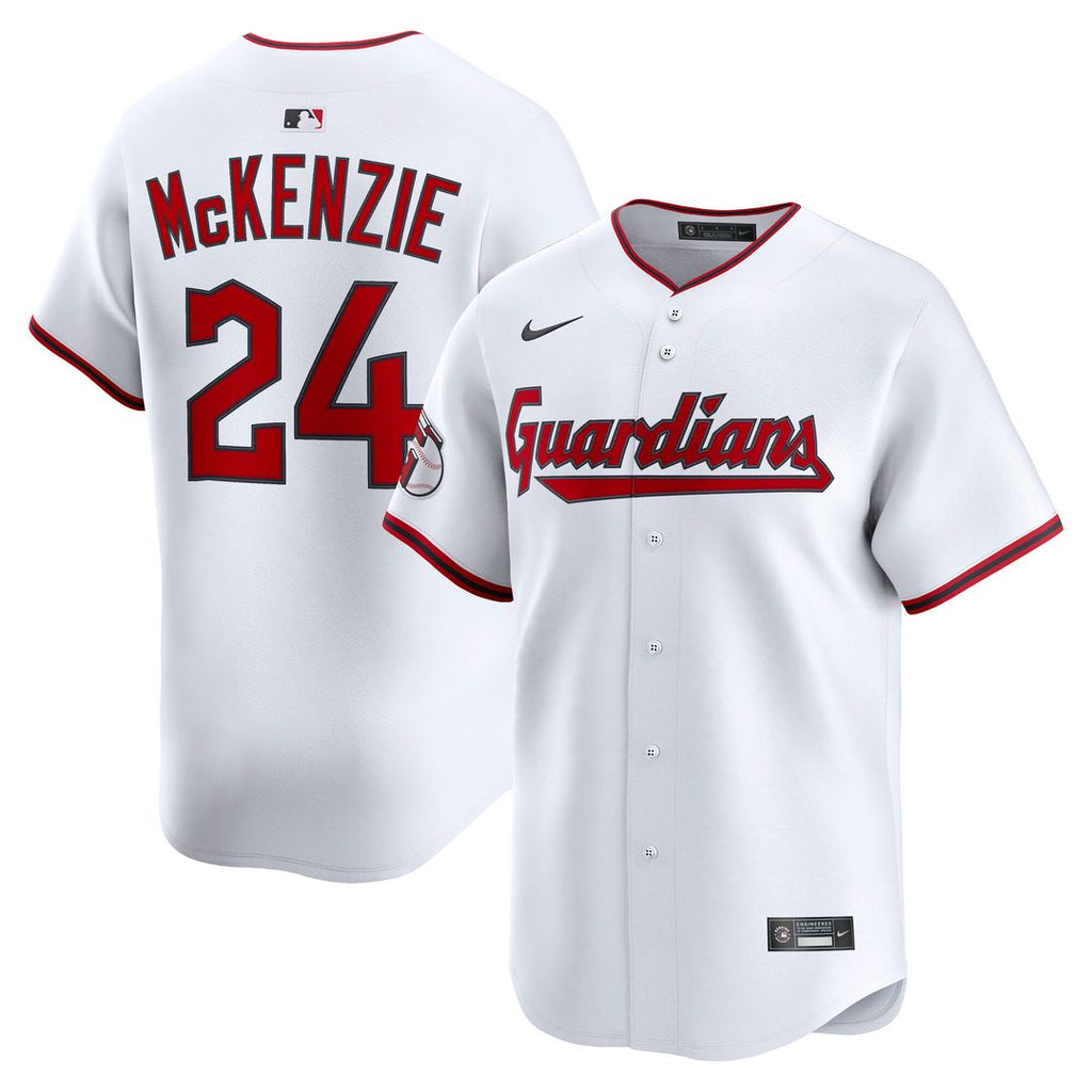 Cleveland Guardians Triston McKenzie Home Limited Jersey - White