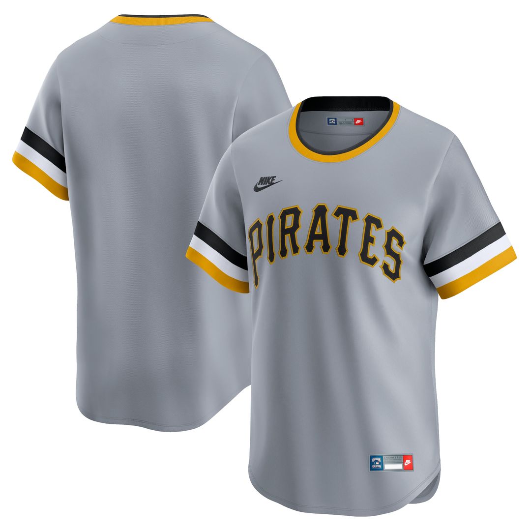 Pittsburgh Pirates Cooperstown Limited Jersey - Gray