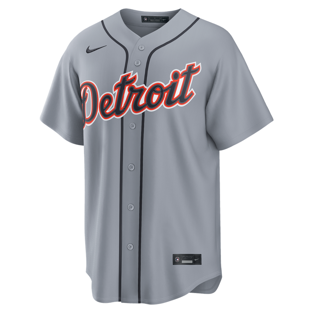 Detroit Tigers Tarik Skubal Road Replica Jersey - Gray