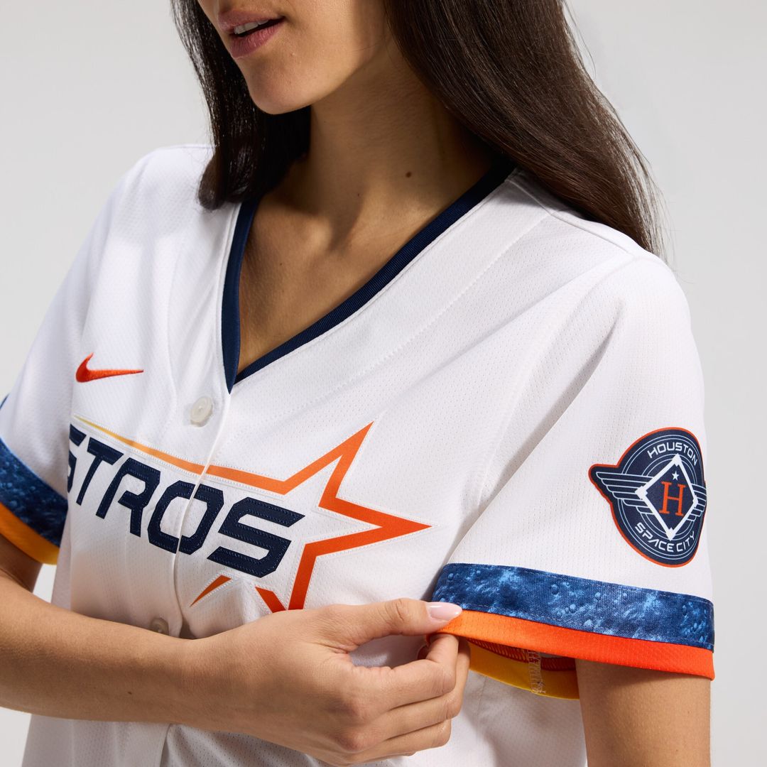 Houston Astros Women's 2025 City Connect Limited Jersey - White