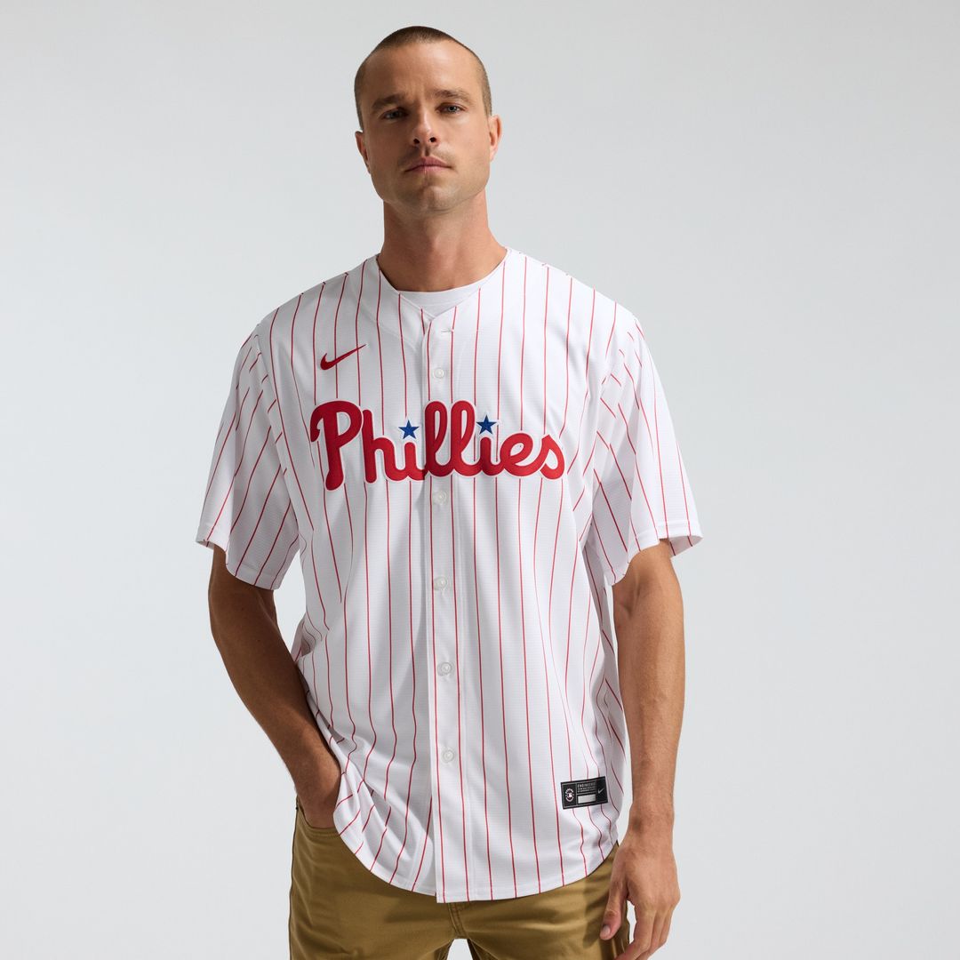 Philadelphia Phillies Home Replica Team Jersey - White