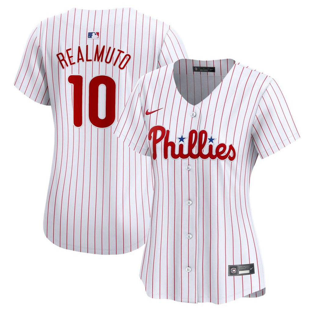 Philadelphia Phillies J.T. Realmuto Women's Home Limited Jersey - White