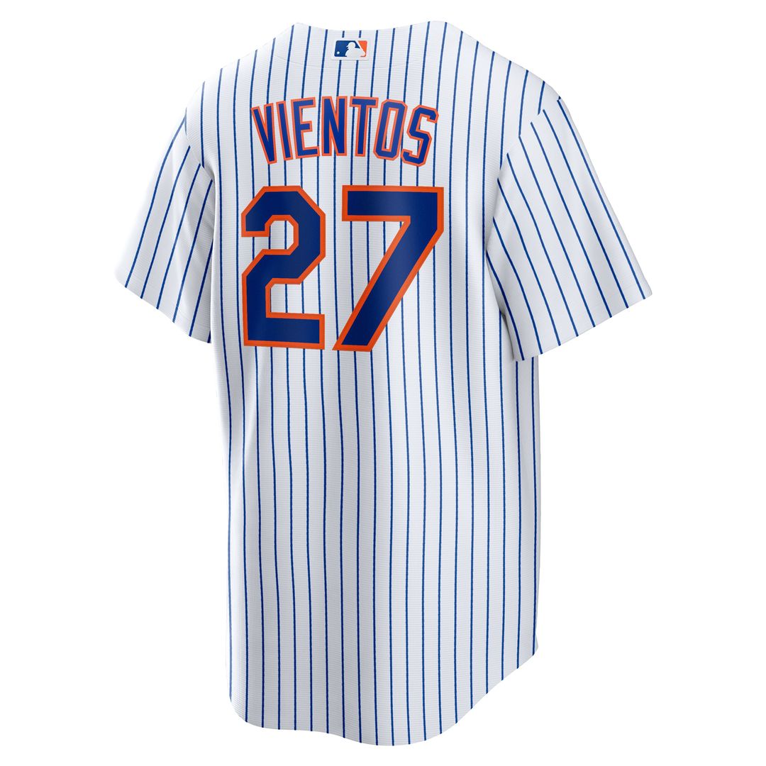 New York Mets Mark Vientos Home Replica Jersey - White