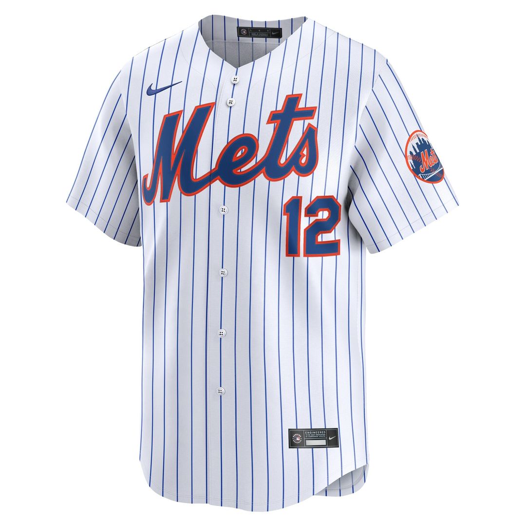 New York Mets Francisco Lindor Road Limited Jersey - Gray