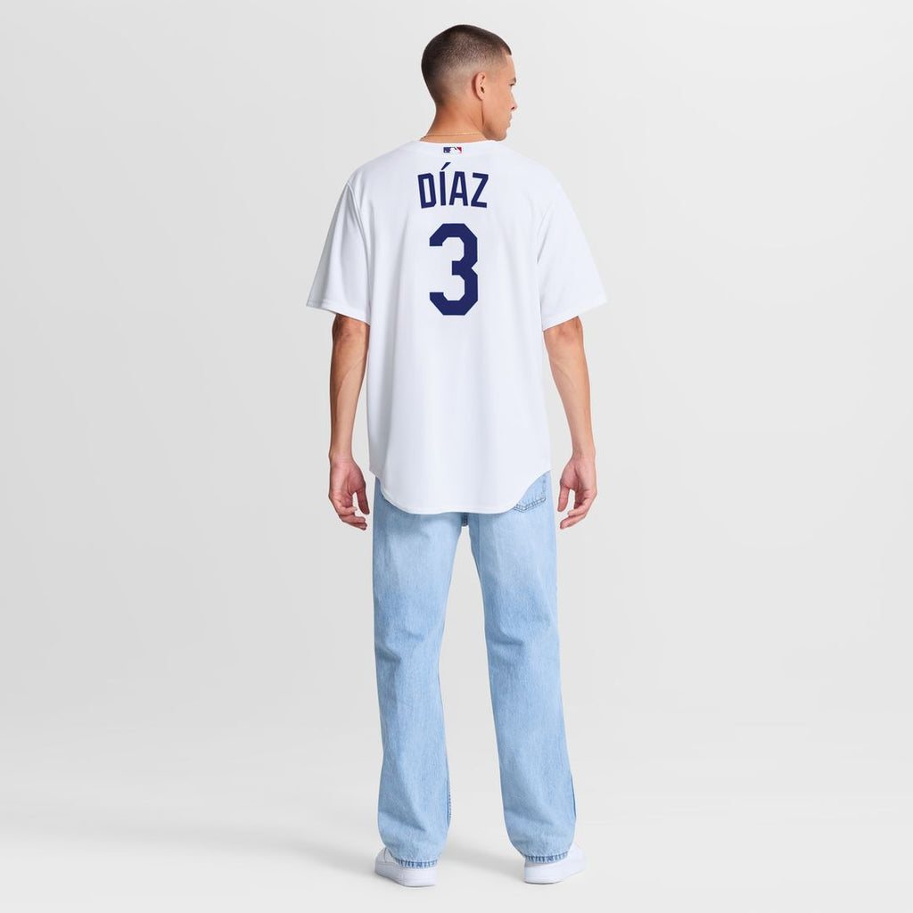 Los Angeles Dodgers Edwin Díaz Home Replica Jersey - White