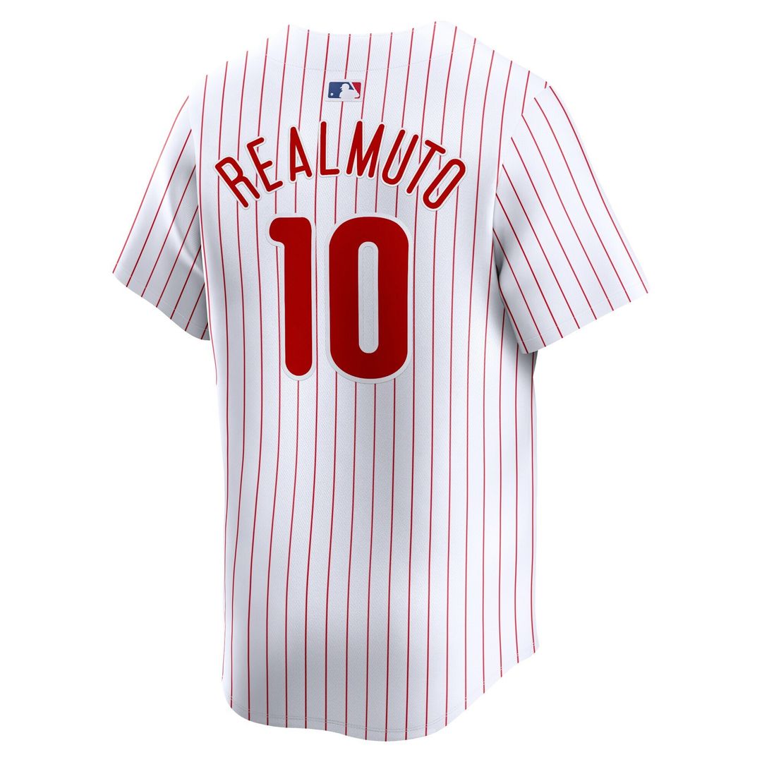Philadelphia Phillies J.T. Realmuto Home Limited Jersey - White