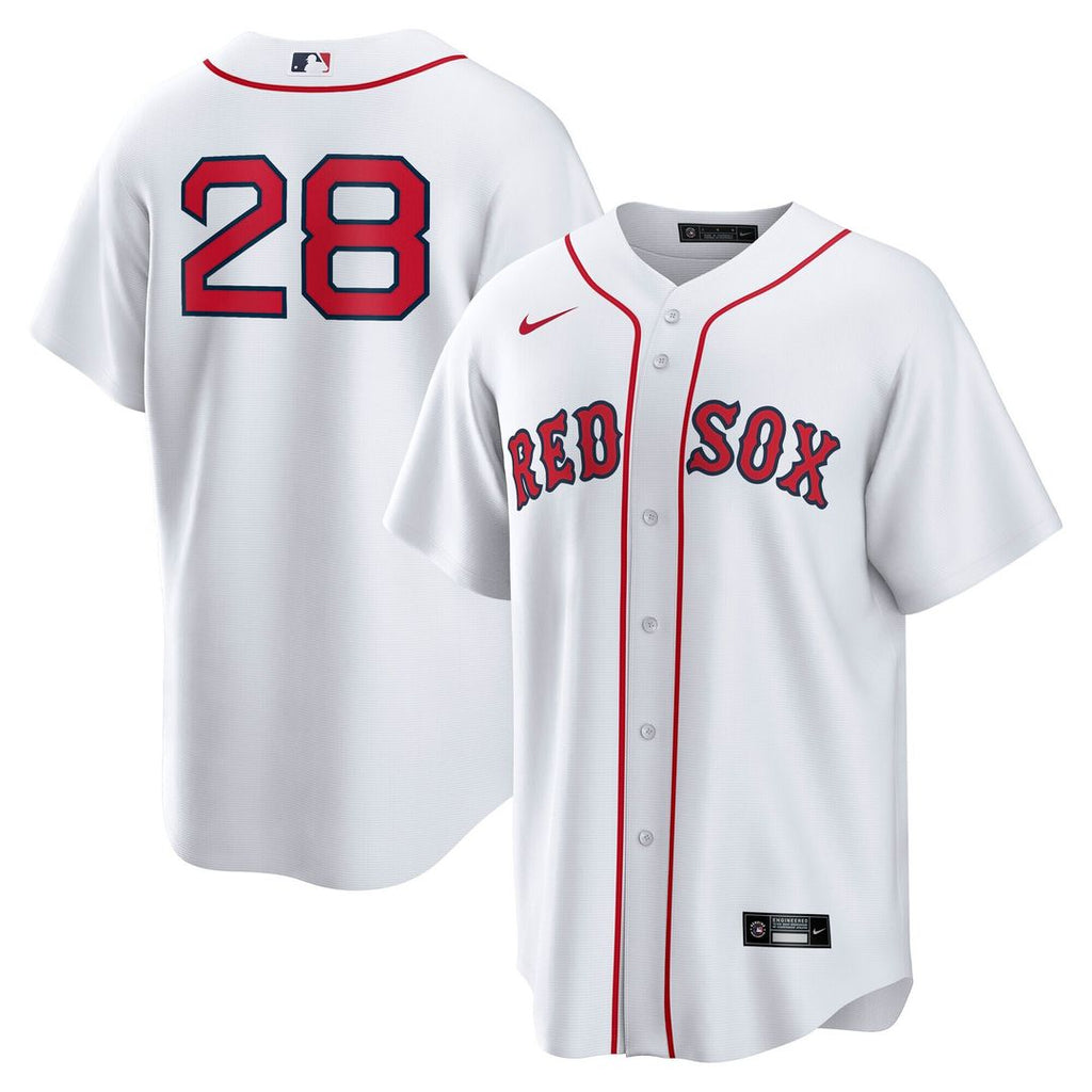 Boston Red Sox Kristian Campbell Home Replica Jersey - White