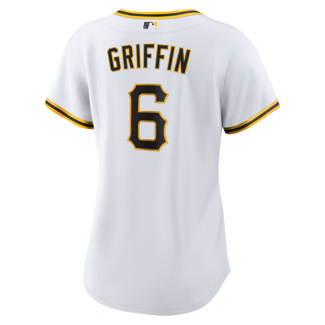 Pittsburgh Pirates Konnor Griffin Women's Home Replica Jersey - White