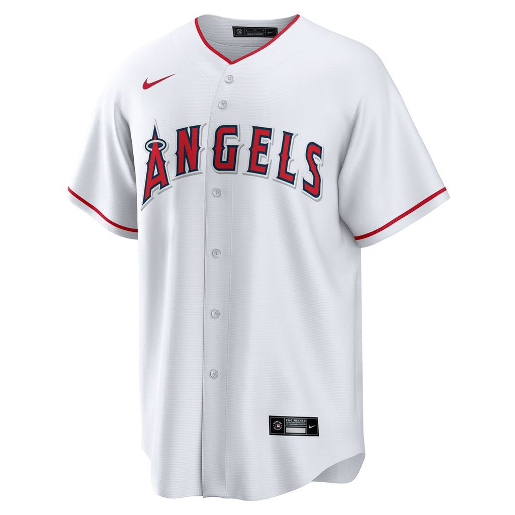 Los Angeles Angels Jo Adell Home Replica Jersey - White