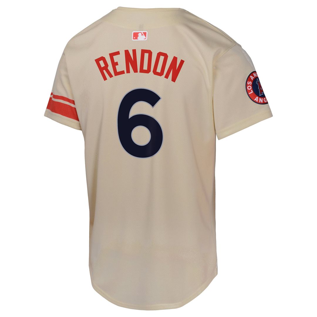 Los Angeles Angels Anthony Rendon Youth City Connect Limited Jersey - Cream