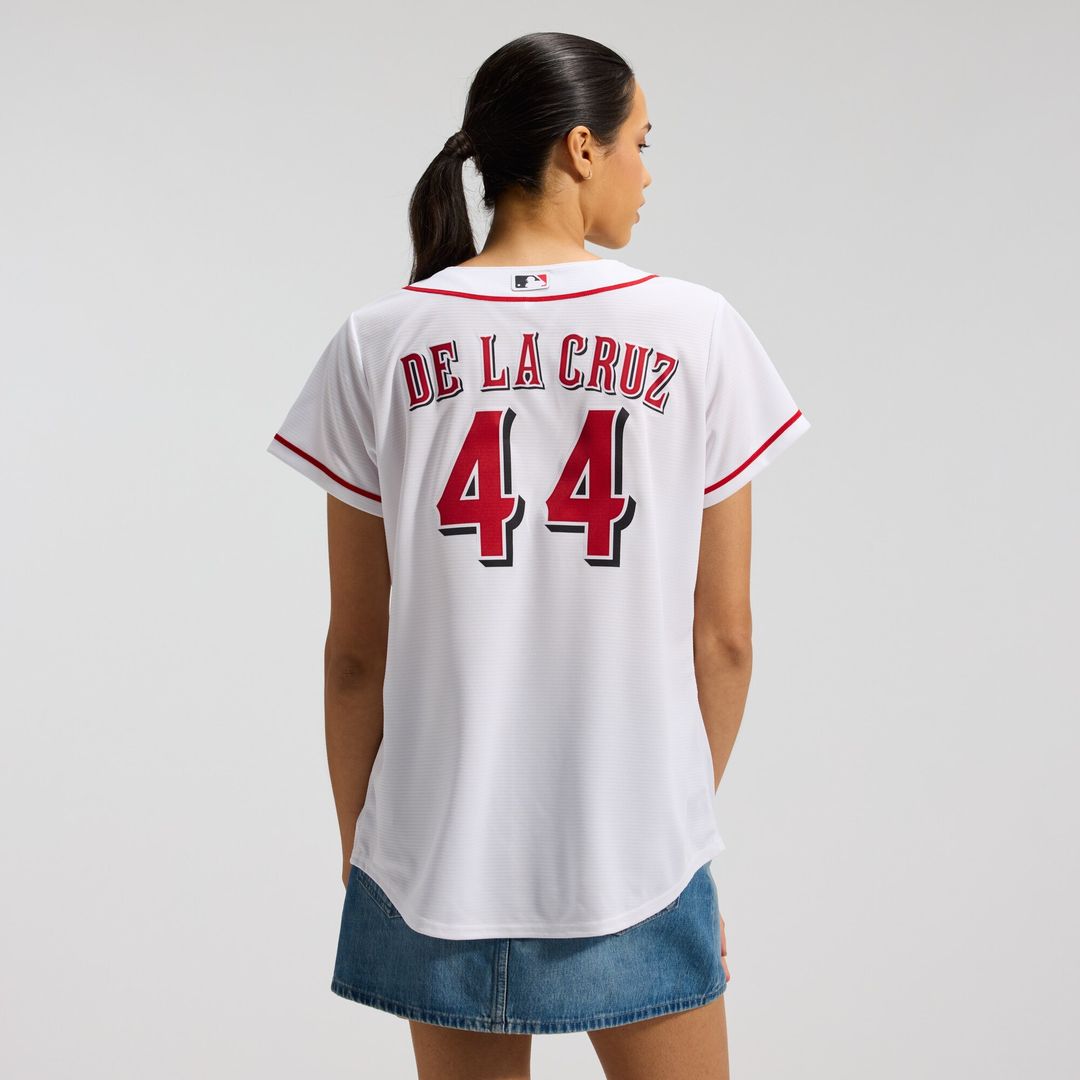 Cincinnati Reds Elly De La Cruz Women's Home Replica Jersey - White