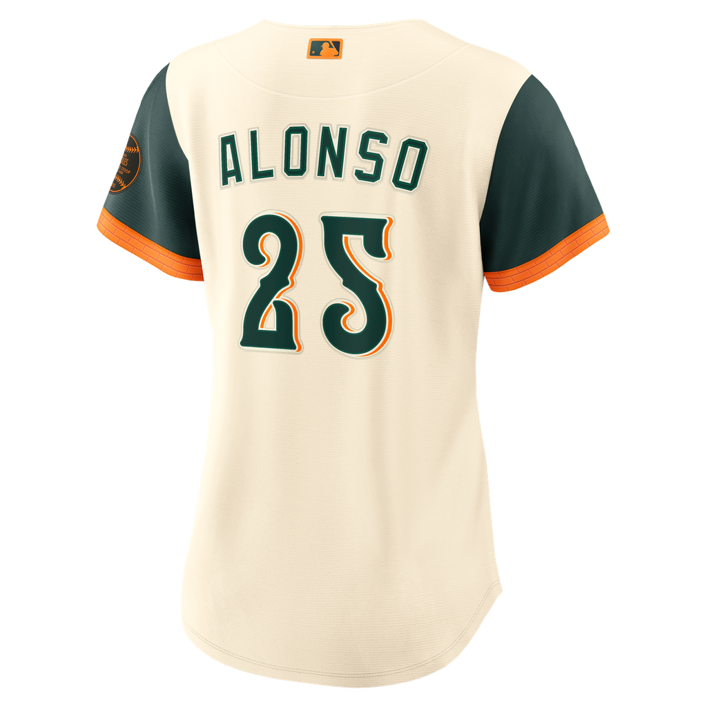 Baltimore Orioles Pete Alonso Women's 2026 City Connect Stadium Jersey - Cream