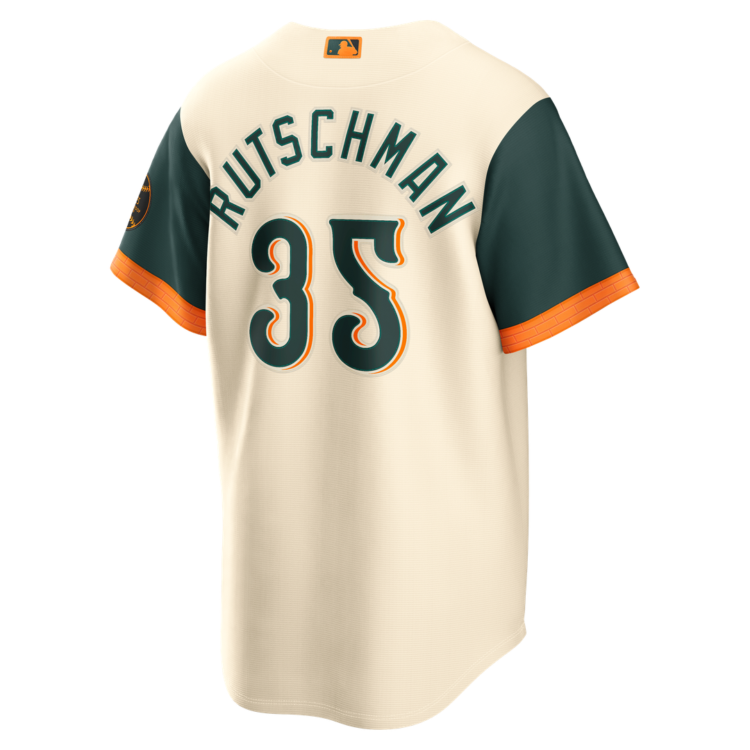 Baltimore Orioles Adley Rutschman 2026 City Connect Stadium Jersey - Cream