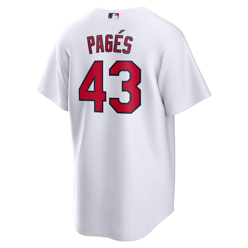 St. Louis Cardinals Pedro Pagés Home Replica Jersey - White
