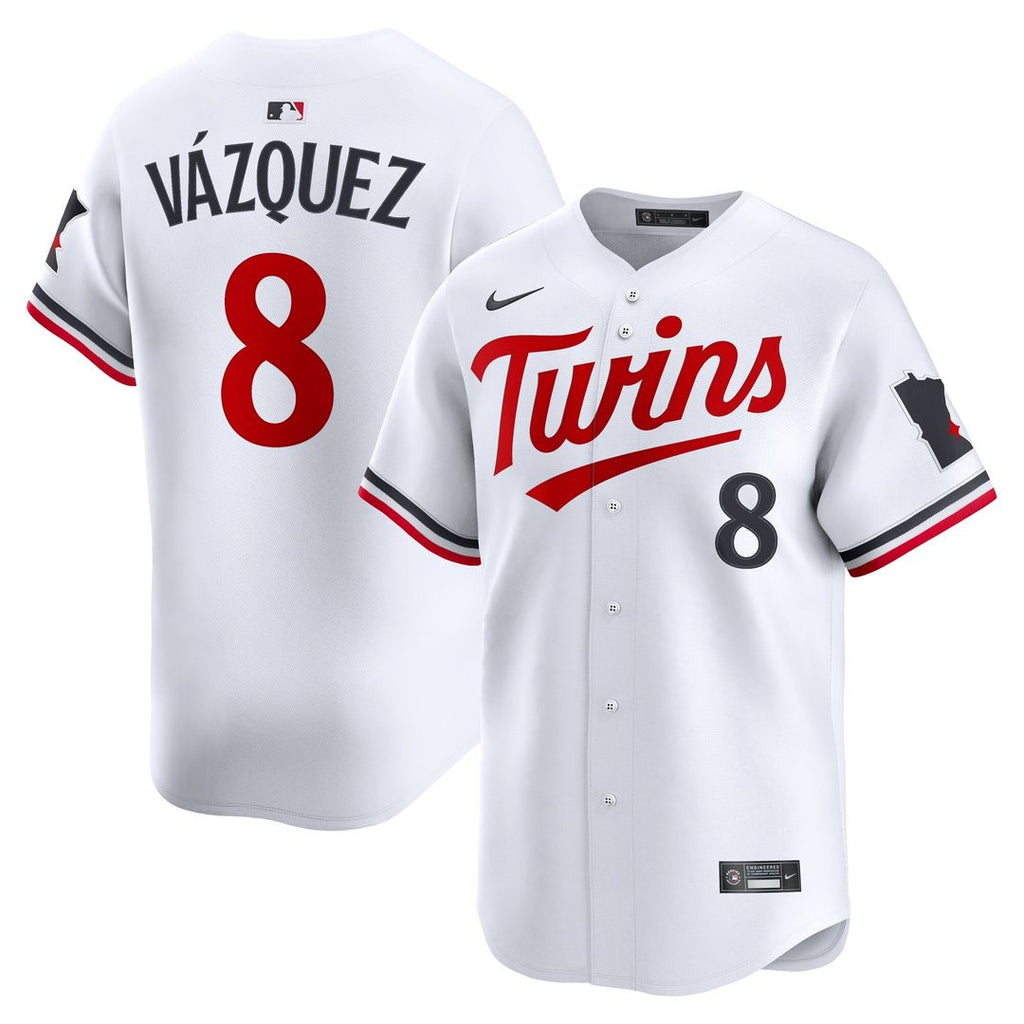 Minnesota Twins Christian Vázquez Home Limited Jersey - White