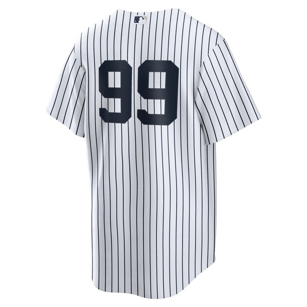 New York Yankees Aaron Judge Home Replica Player Name Jersey - White