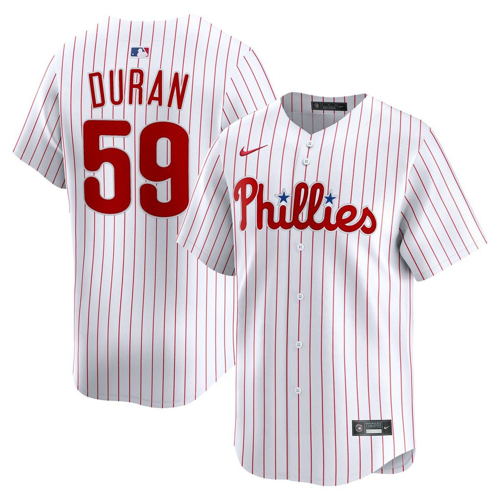 Philadelphia Phillies Jhoan Duran Home Limited Jersey - White