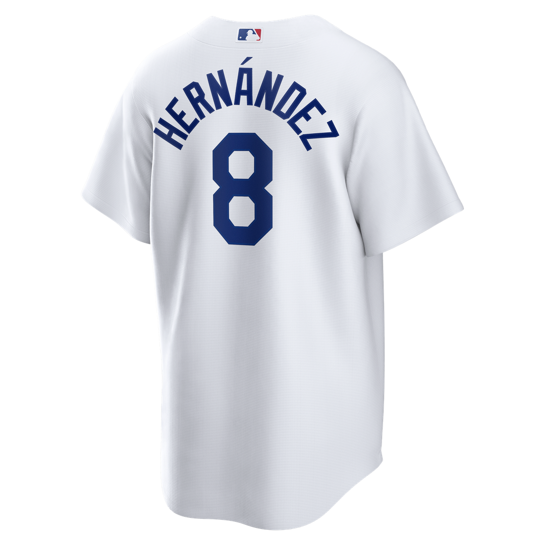 Los Angeles Dodgers Enrique Hernández Home Replica Jersey - White