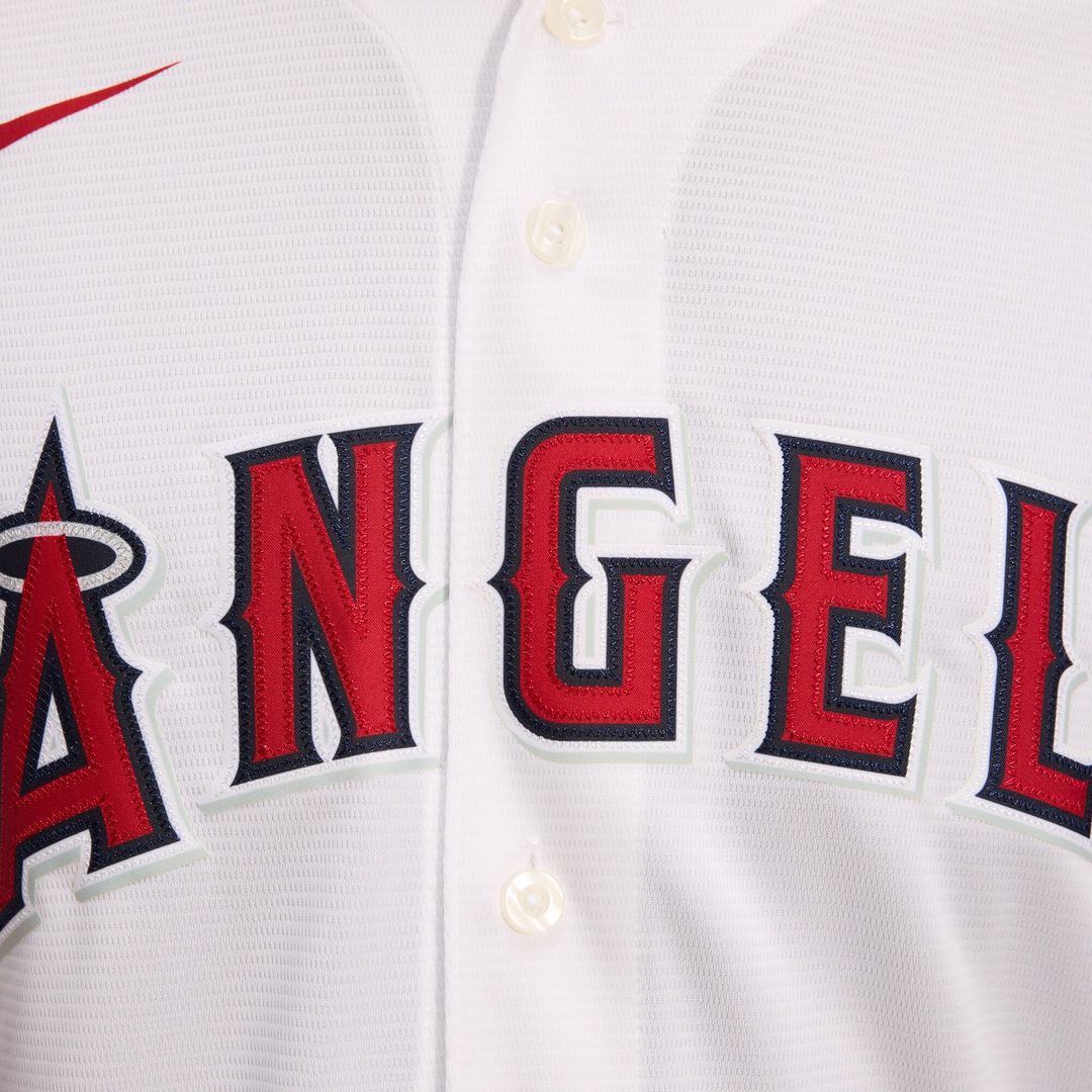 Los Angeles Angels Home Replica Team Jersey - White