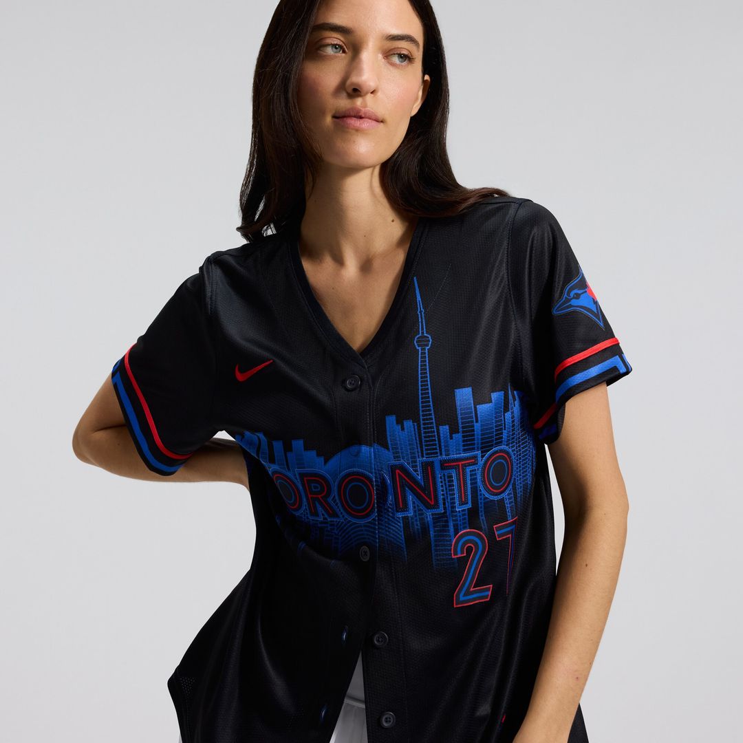 Toronto Blue Jays Vladimir Guerrero Jr. Women's 2024 City Connect Limited Jersey - Navy