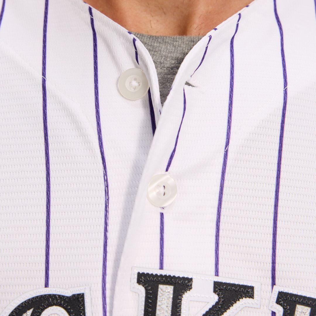 Colorado Rockies Alternate Replica Team Jersey - Purple