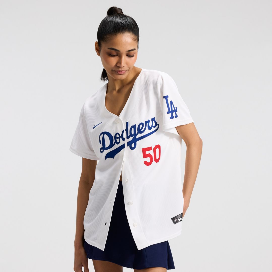 Los Angeles Dodgers Mookie Betts Women's Home Stadium Jersey - White
