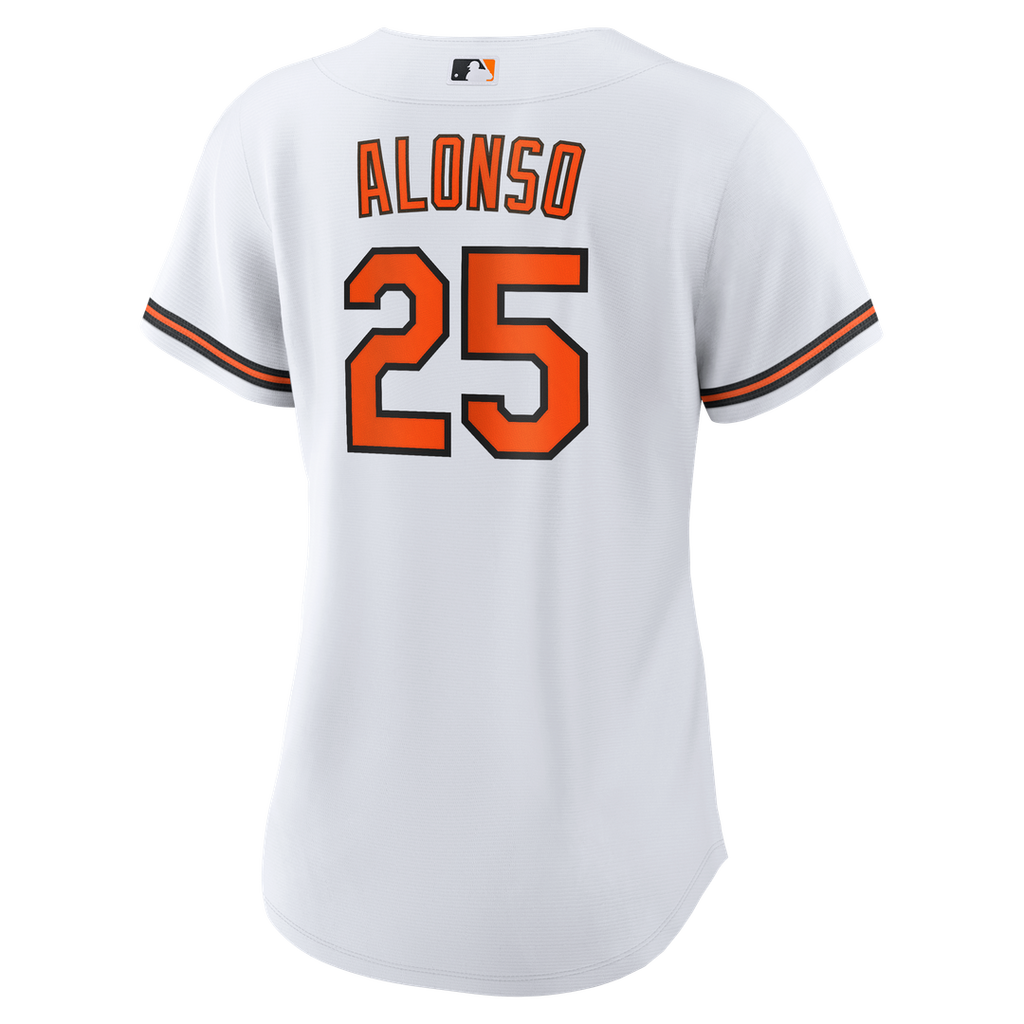 Baltimore Orioles Pete Alonso Women's Home Replica Jersey - White