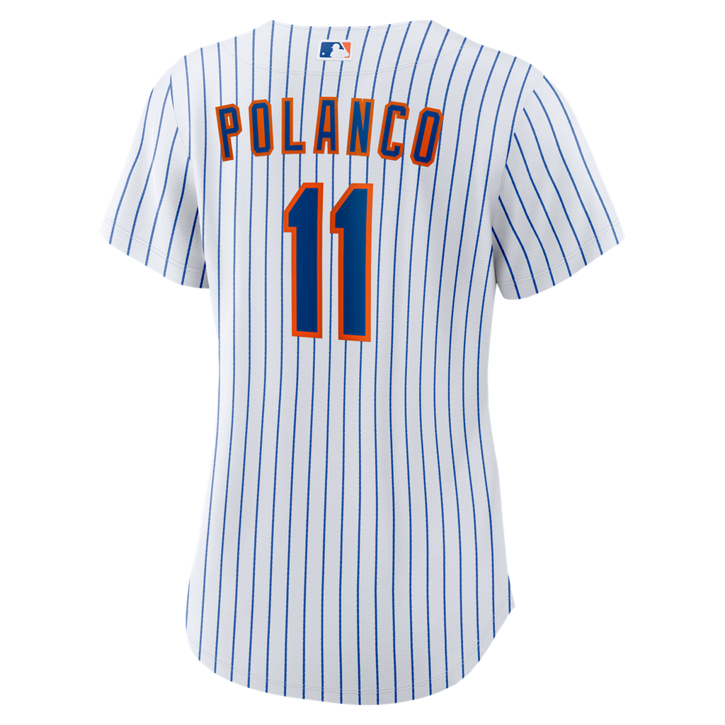 New York Mets Jorge Polanco Women's Home Replica Jersey - White