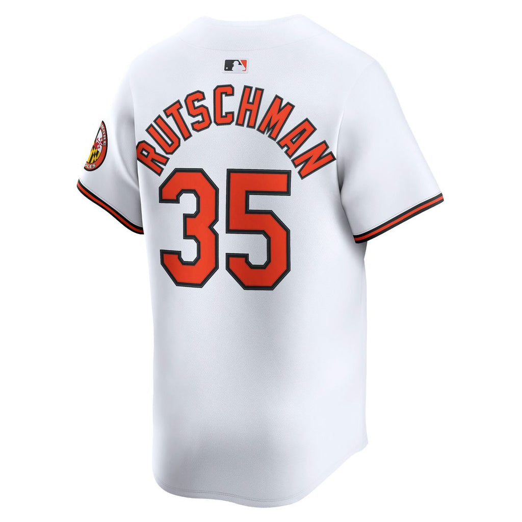 Baltimore Orioles Adley Rutschman Home Limited Jersey - White