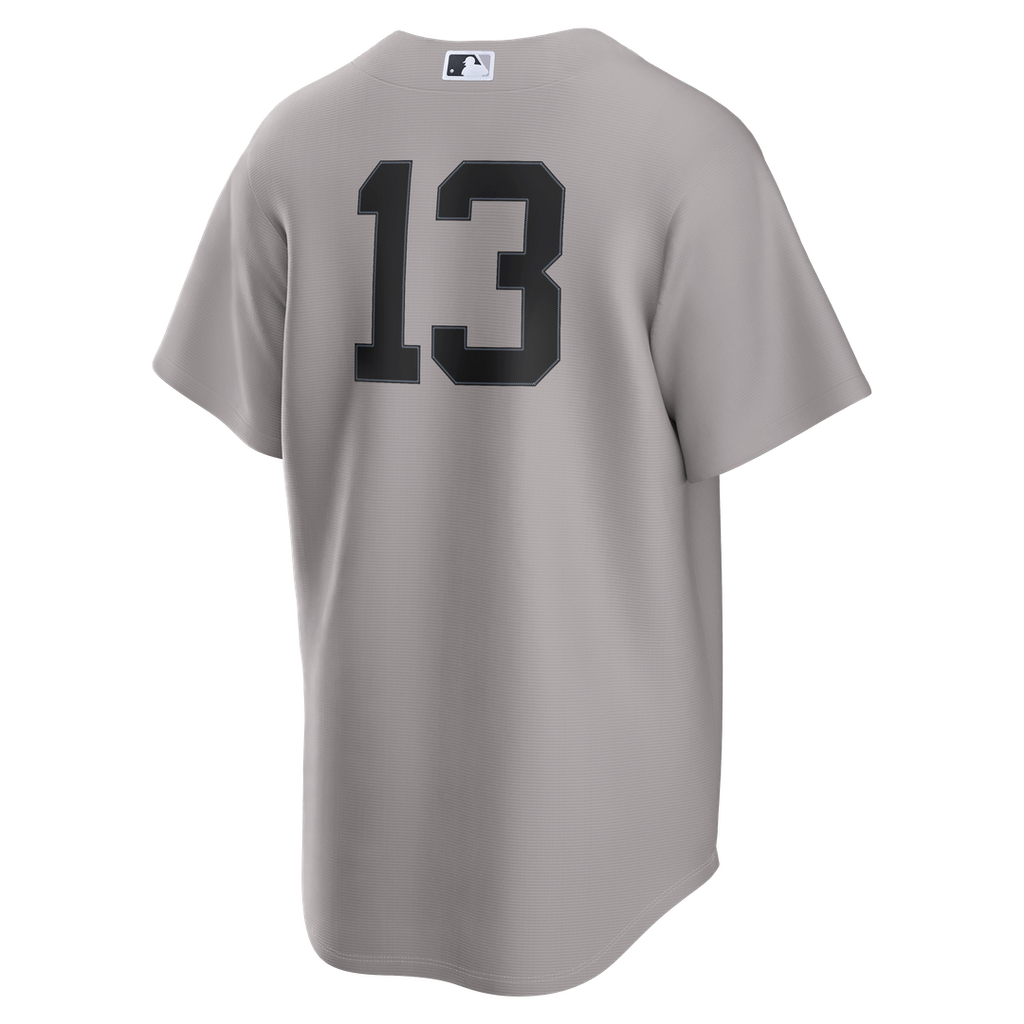 New York Yankees Jazz Chisholm Jr. Road Replica Jersey - Gray