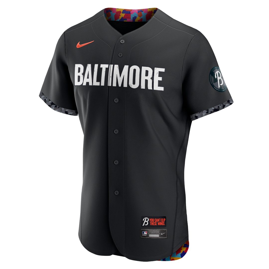 Baltimore Orioles City Connect Authentic Jersey - Black