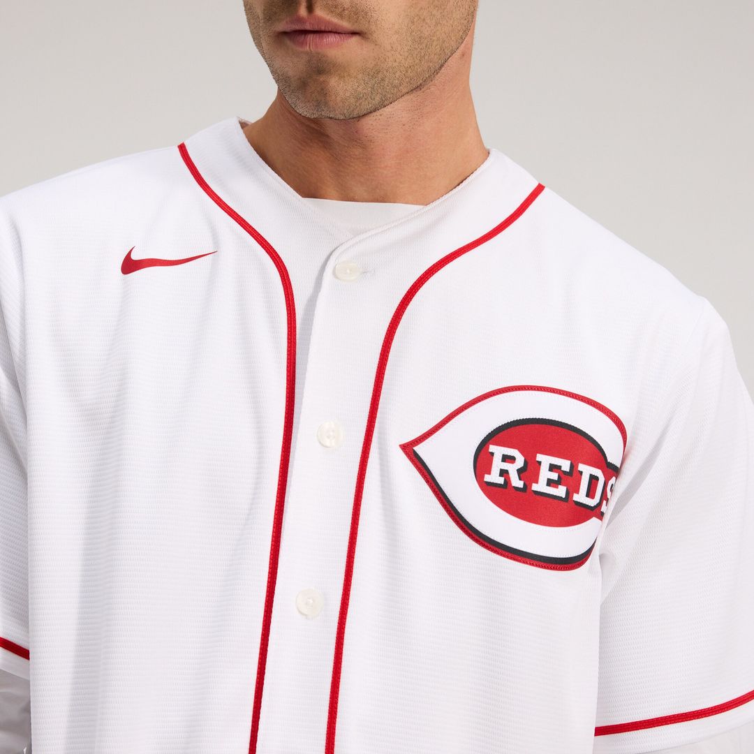 Cincinnati Reds Home Replica Team Jersey - White