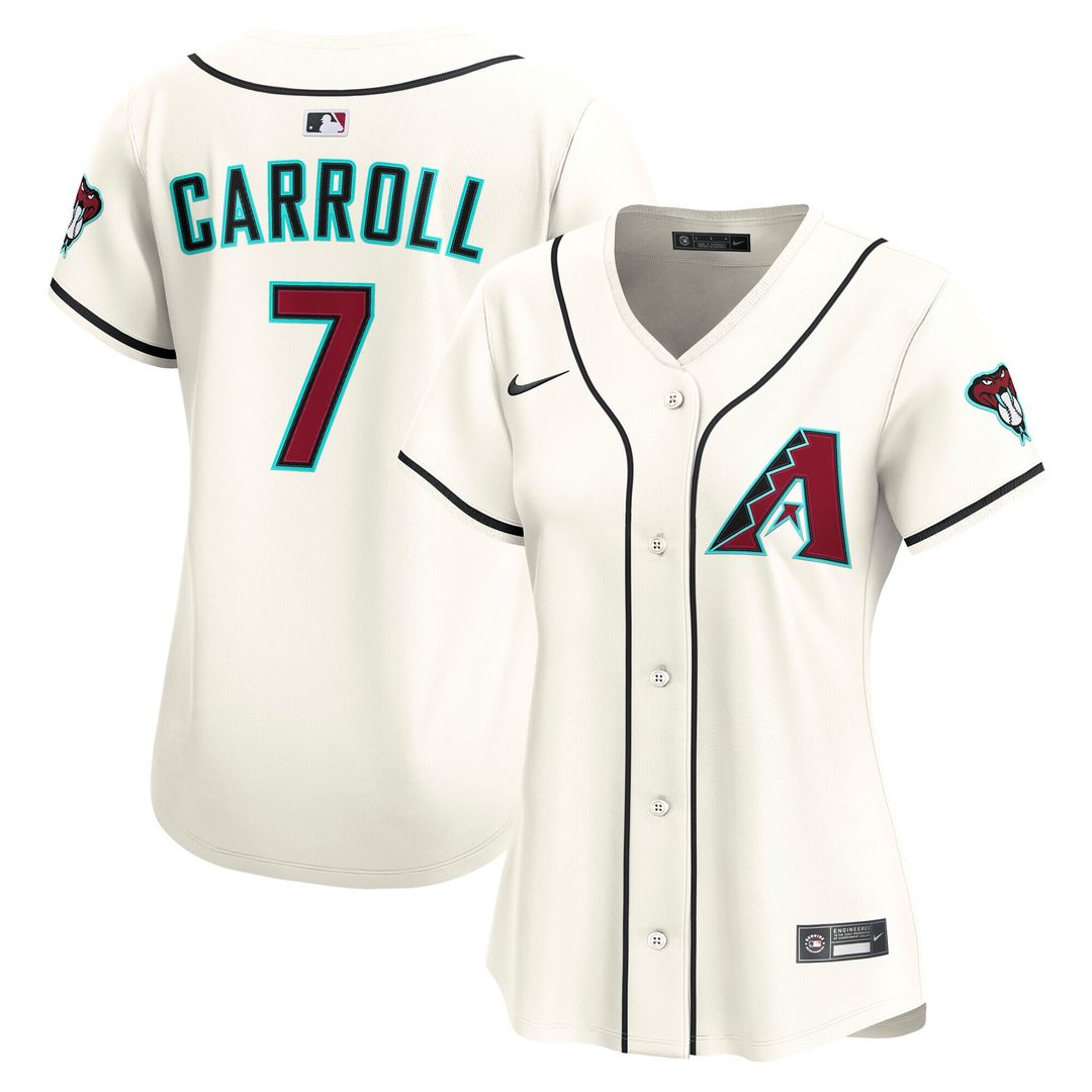 Arizona Diamondbacks Corbin Carroll Women's Home Limited Jersey - Cream