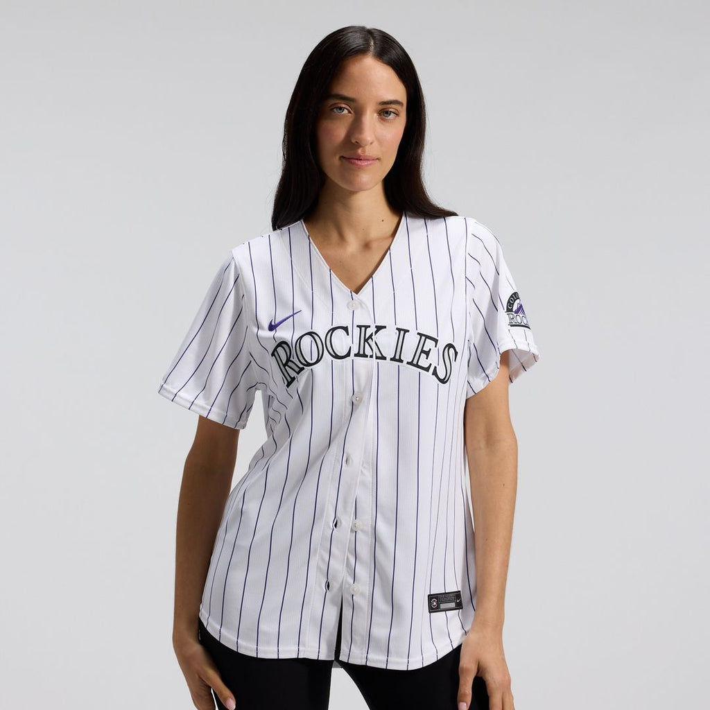 Colorado Rockies Women's Home Limited Jersey - White