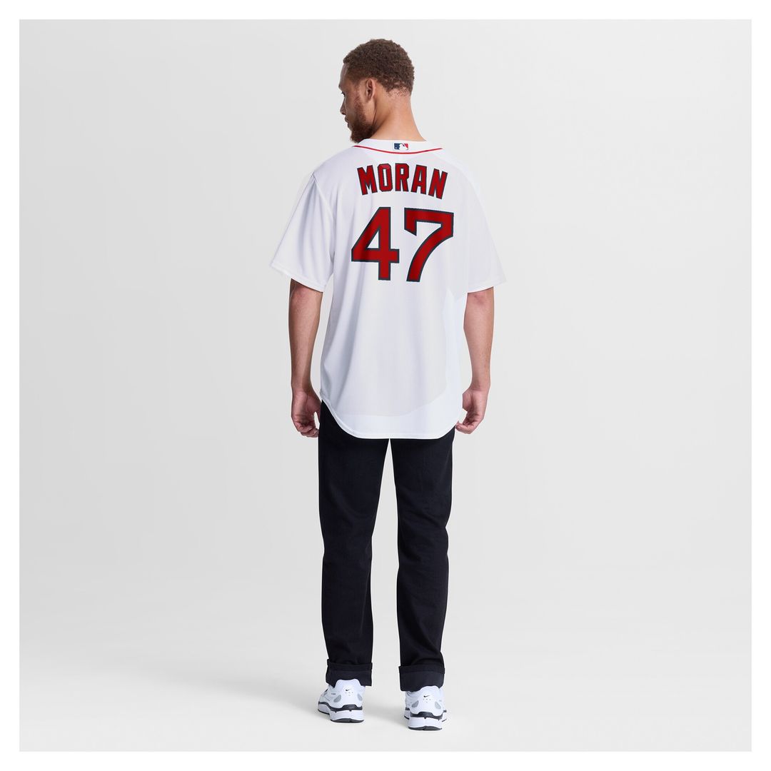 Boston Red Sox Jovani Moran Home Replica Jersey - White
