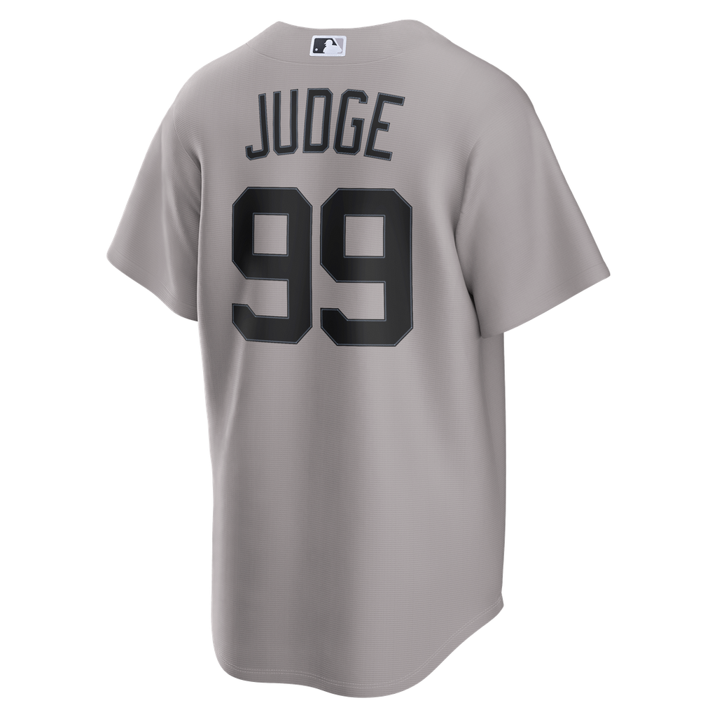New York Yankees Aaron Judge Road Replica Jersey - Gray