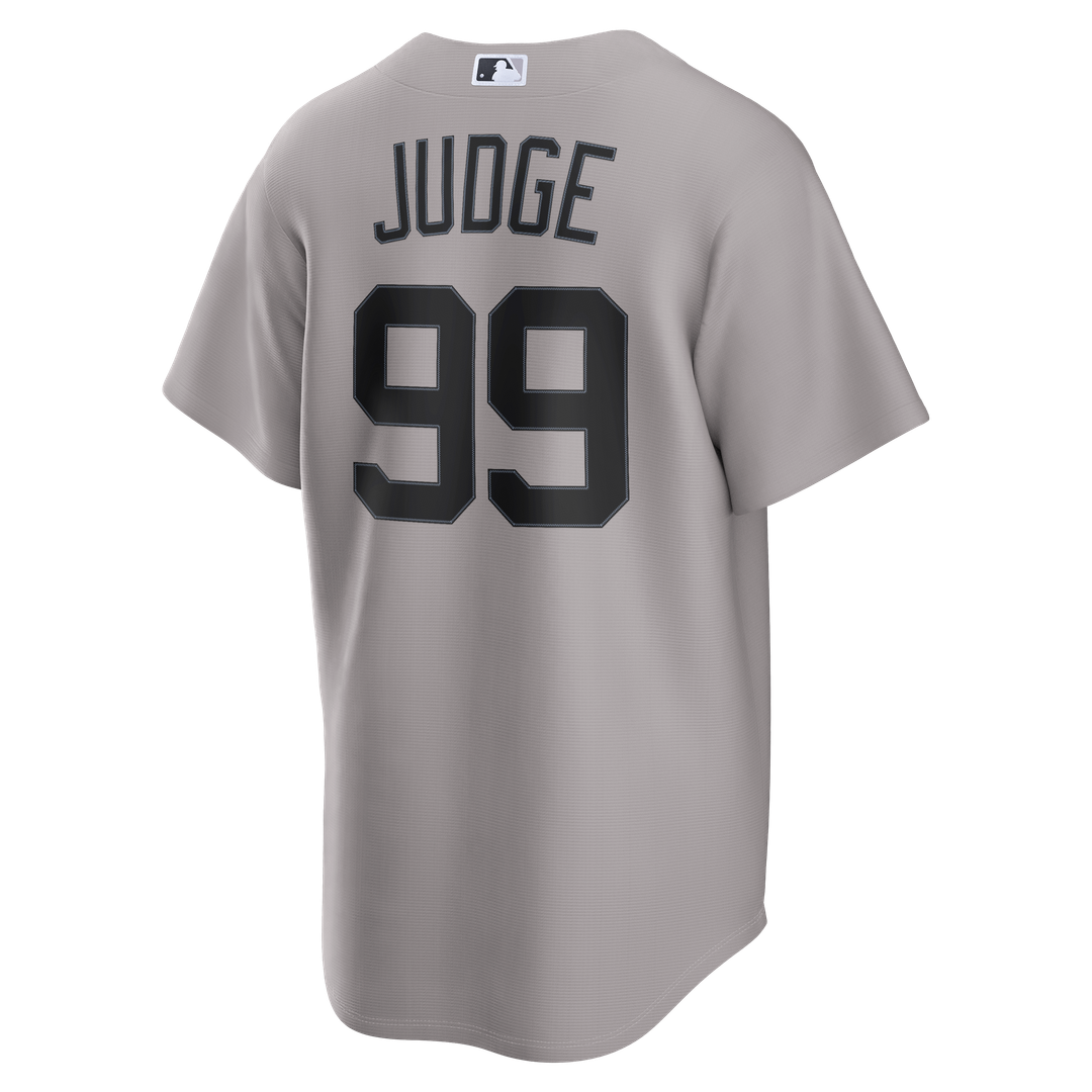New York Yankees Aaron Judge Road Replica Jersey - Gray