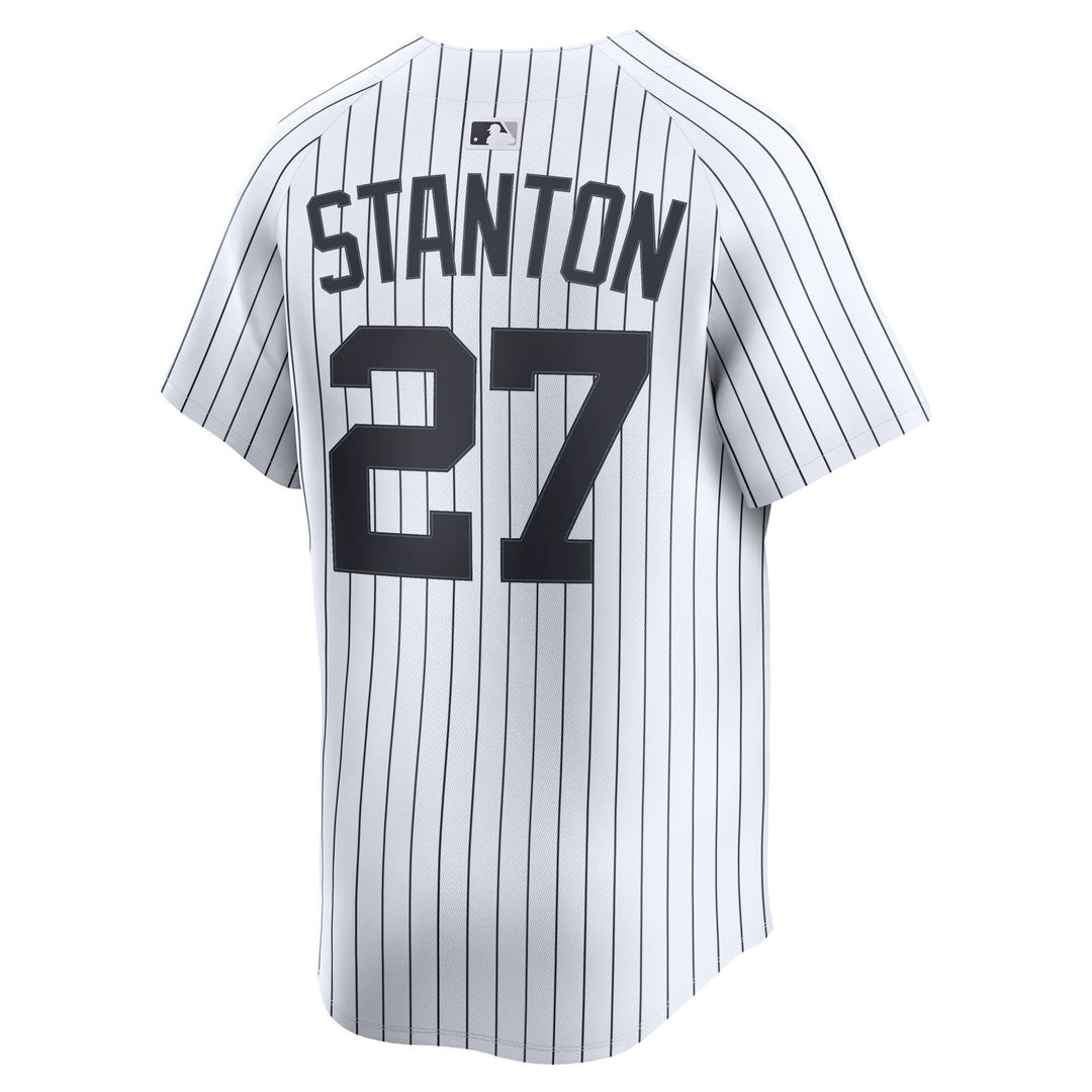 New York Yankees Giancarlo Stanton Road Limited Jersey - Gray