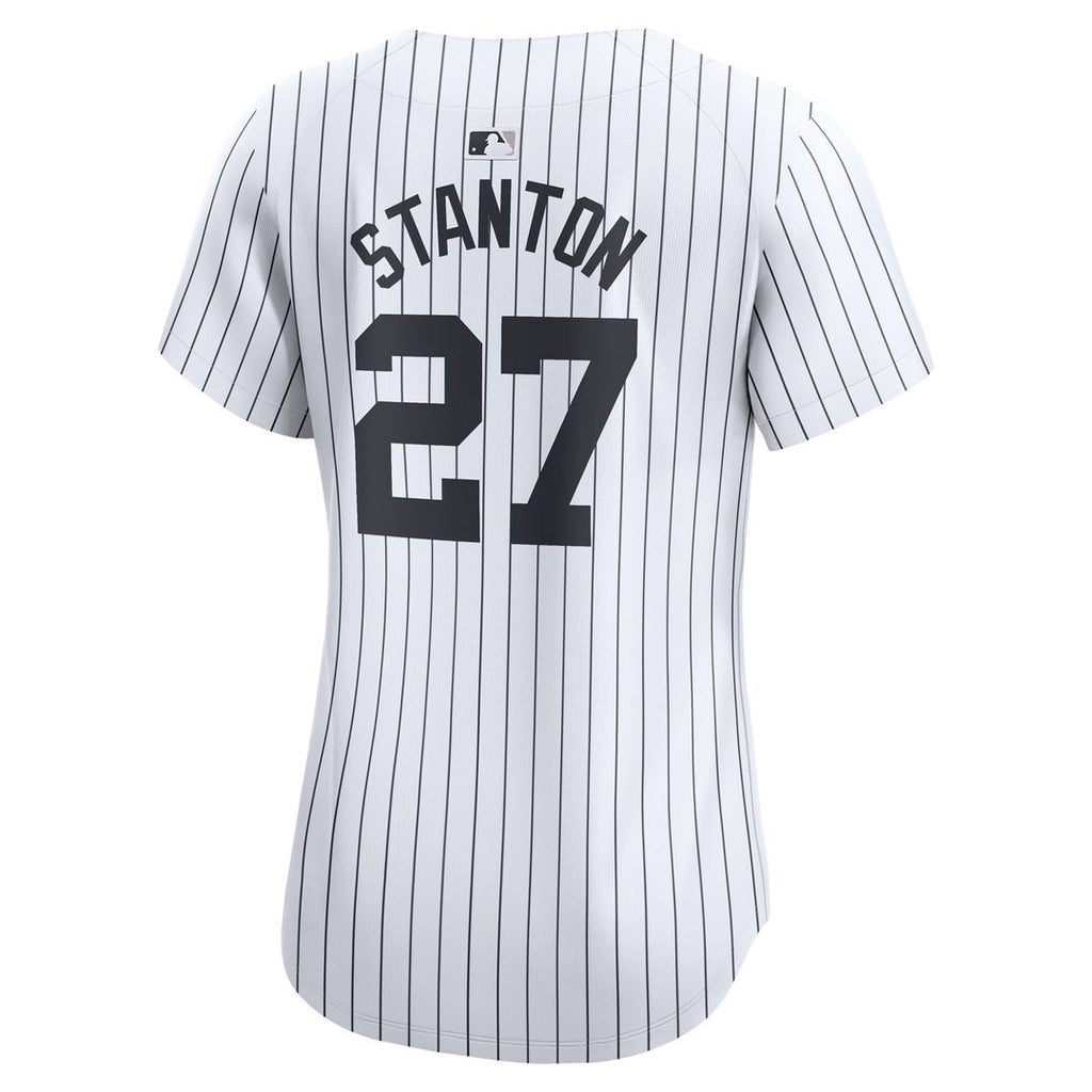 New York Yankees Giancarlo Stanton Women's Home Limited Jersey - White