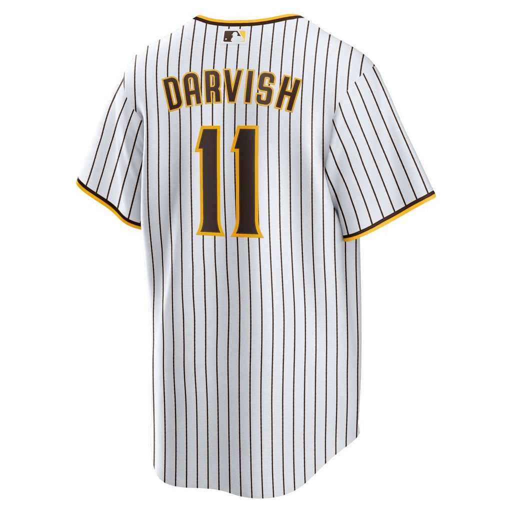 San Diego Padres Yu Darvish Home Replica Jersey - White