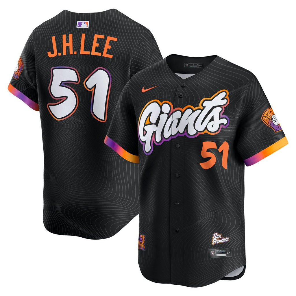 San Francisco Giants Jung Hoo Lee 2025 City Connect Limited Jersey - Black